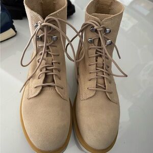 Sorel Tan Nubuck Winter & Rain Boots
